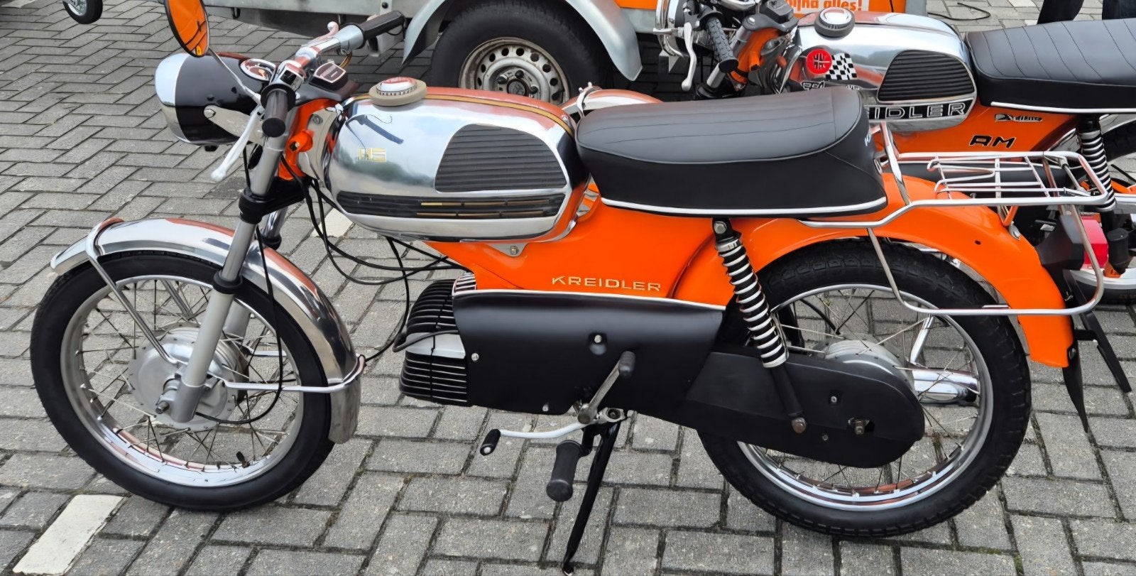 Kreidler RS 1974 - 5 versnellingen, voetgeschakeld, Fietsen en Brommers, Brommers | Kreidler, Ophalen, Gebruikt, Florett RS