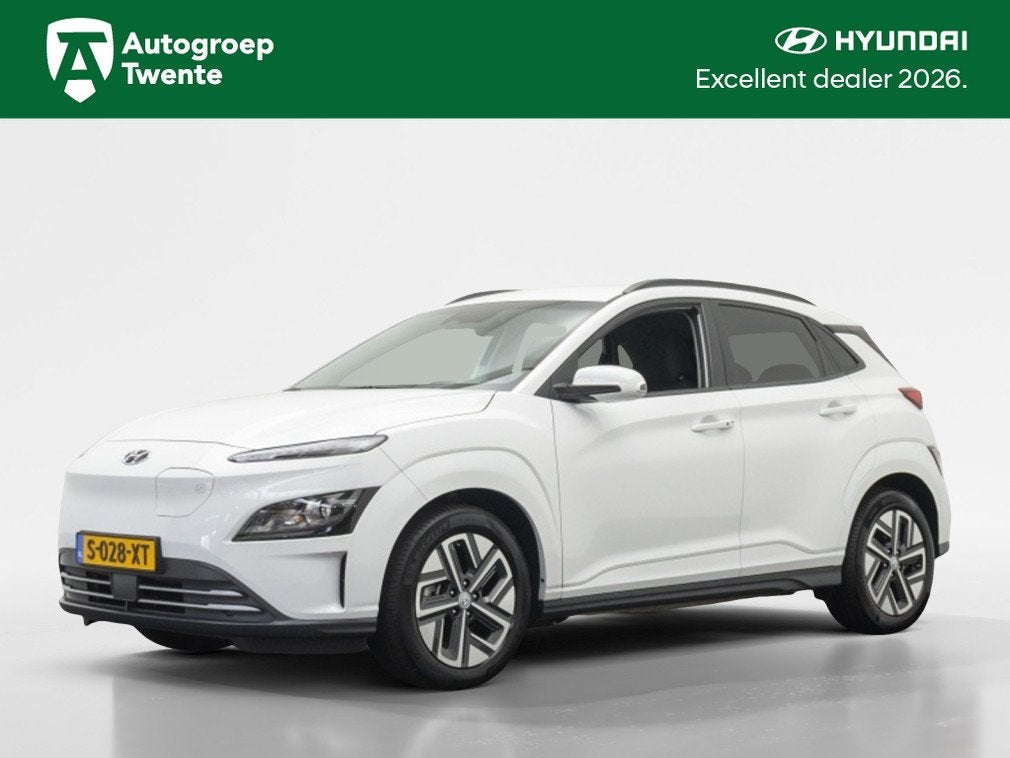 Hyundai KONA EV Fashion 64 kWh | 3-Fase | SOH 100% |Private, Auto's, Hyundai, Gebruikt, Zwart, Wit, Kona