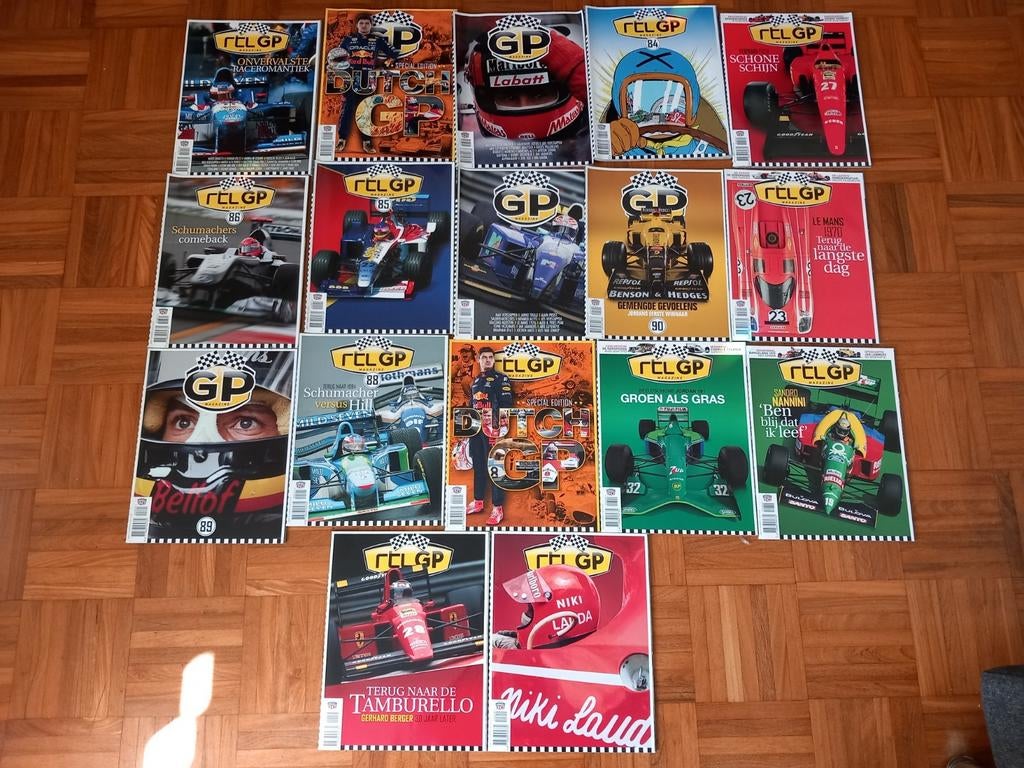 Rtl gp magazine 2019 - 2022 formule 1, Ophalen of Verzenden, Formule 1