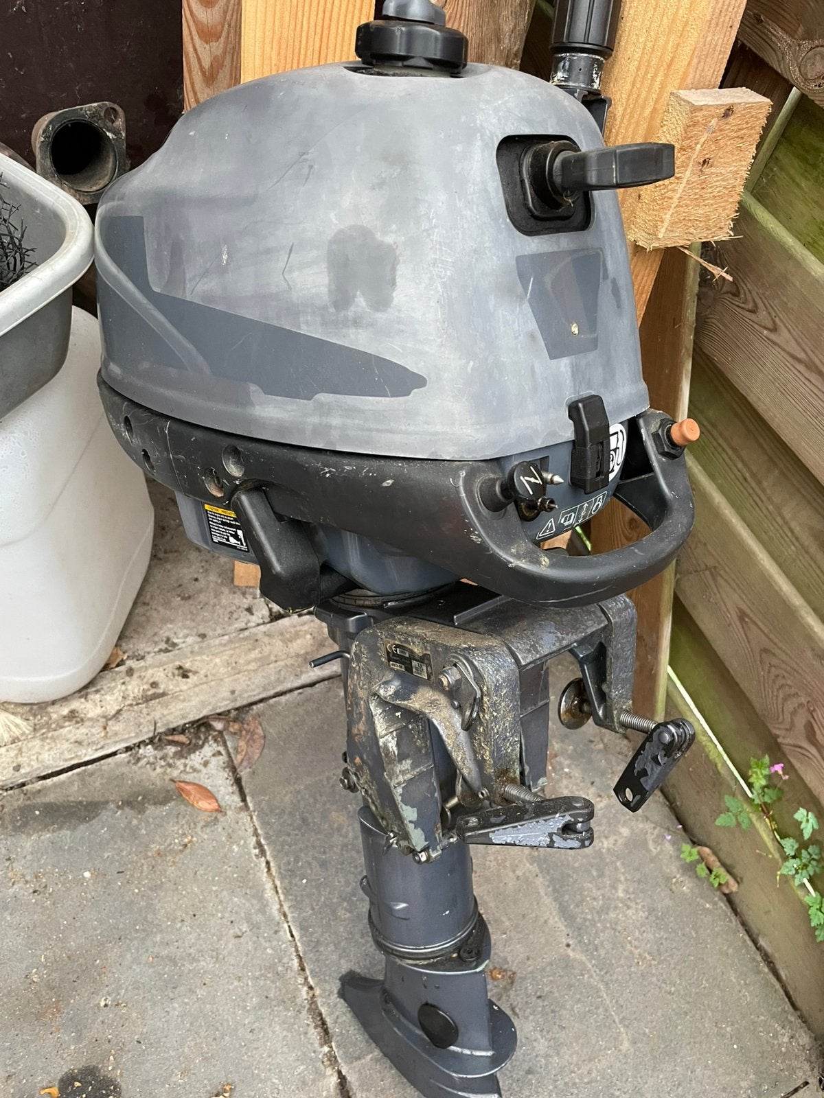 Onderdelen yamaha 4pk 4takt F4M, Watersport en Boten, Bootonderdelen, Ophalen of Verzenden, Zo goed als nieuw, Motor en Techniek