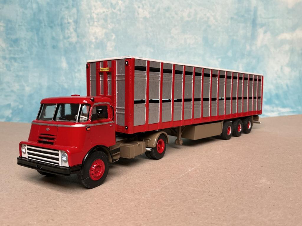 Miho DAF 2000 DO VH oplegger zgan, Ophalen of Verzenden, Zo goed als nieuw, Bus of Vrachtwagen, Overige merken