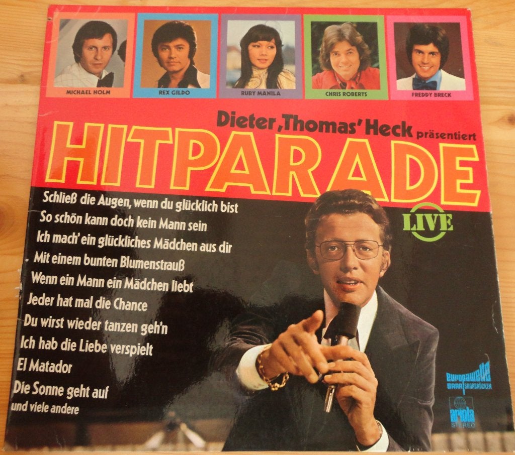 Hitparade -Live (Dieter Thomas Heck ) -LP, Ophalen of Verzenden, Gebruikt, 12 inch, LP
