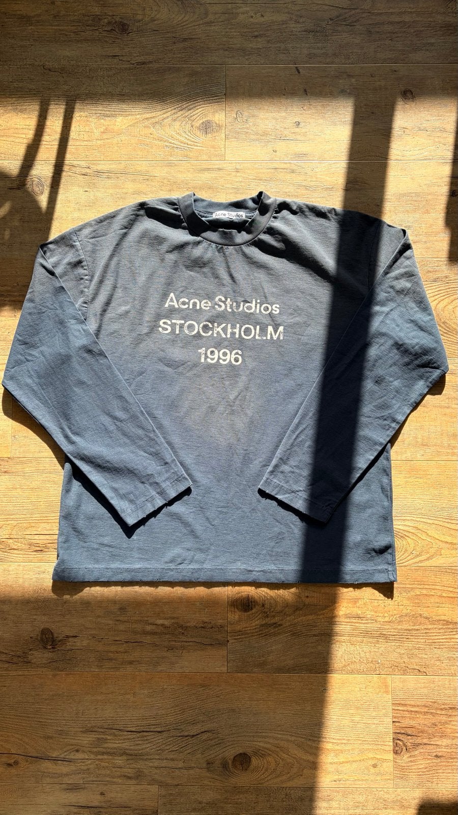 Acne Studios Stockholm 1996 Longsleeve, Ophalen of Verzenden, Nieuw, Overige maten, Blauw