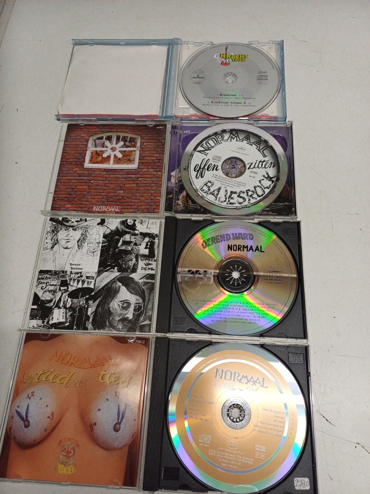 Normaal CD collectie:Van Tied Tut Tied, Oerend Hard, Kracht, Ophalen of Verzenden, Gebruikt, Streekmuziek, Album