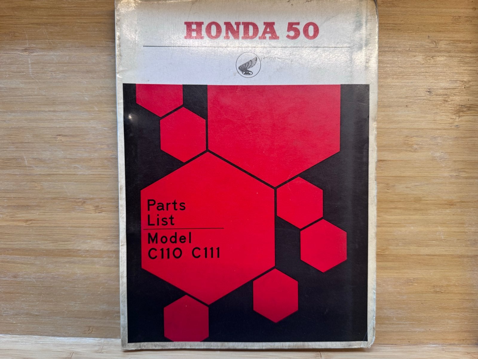 Honda Parts List C110 C111 - Onderdelen Catalogus, Ophalen of Verzenden, Zo goed als nieuw