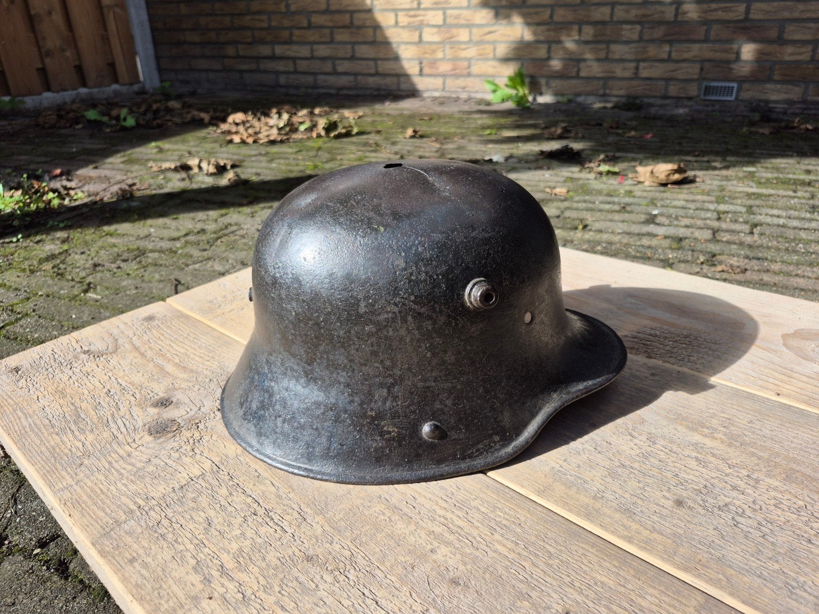 ww1 duitse helm, Verzamelen, Ophalen of Verzenden, Landmacht, Duitsland, Helm of Baret