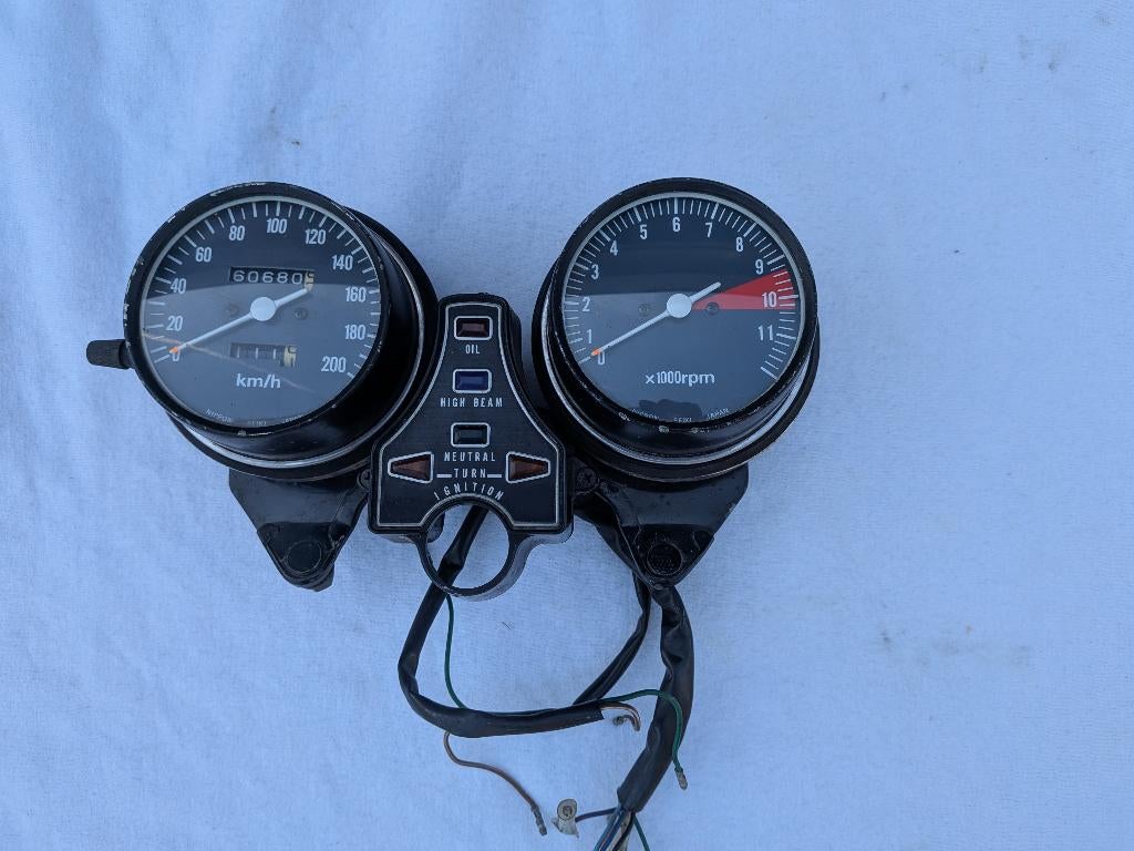 Honda CB500 / CB550 tellers, uitlaten, enz, Ophalen