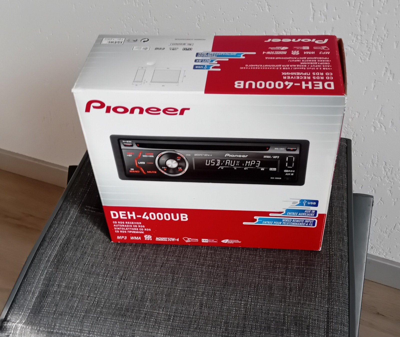 PIONEER AUTORADIO, Ophalen, Zo goed als nieuw