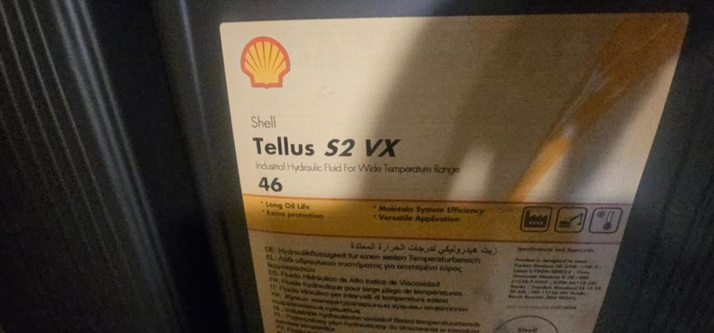 Hydrauliekolie Tellus S2 VX 46 20l, Ophalen of Verzenden, Nieuw