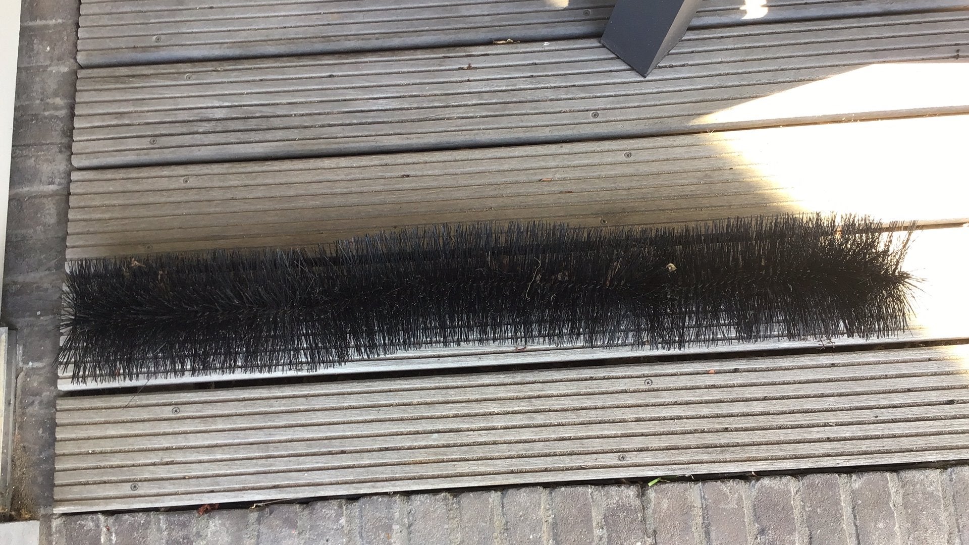 Dakgoot borstels, Doe-het-zelf en Verbouw, Kunststof, Zwart, Overige typen, Nieuw