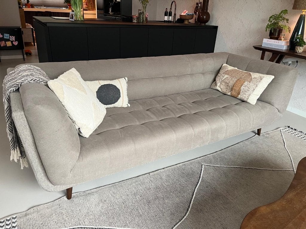 3,5-zits bank Hampton; H75xB245xD100. Huisdier en rookvrij!, Ophalen, Design, 75 tot 100 cm, Rechte bank