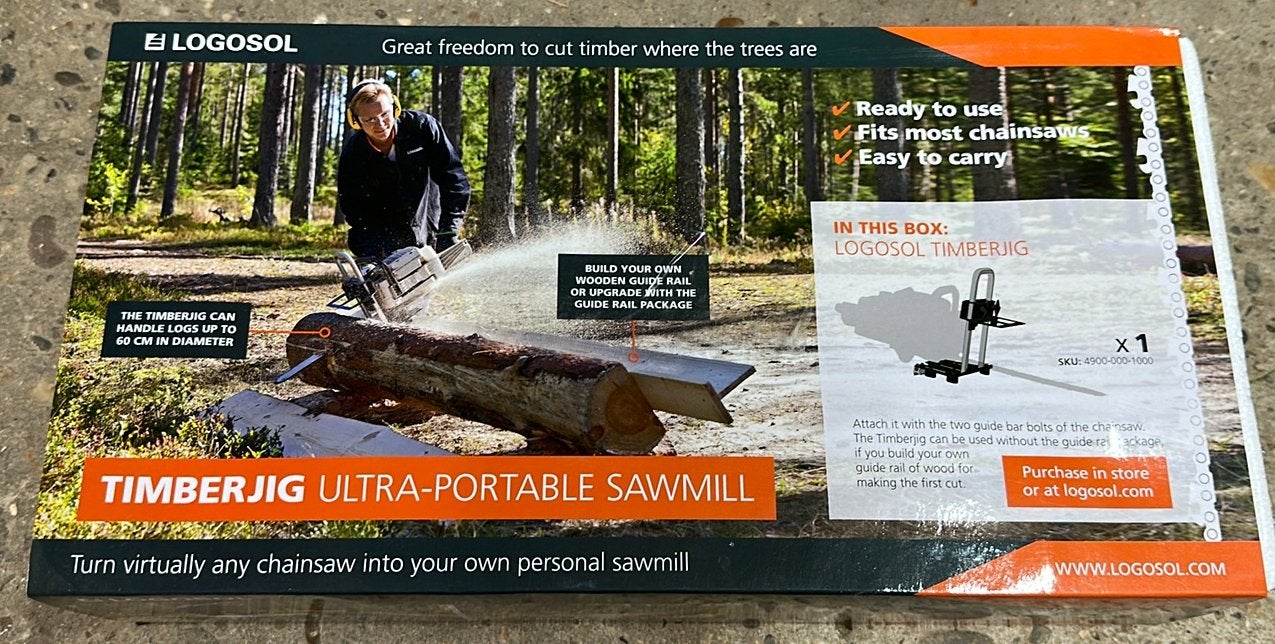 Zaaggeleider ketting zaag Logosol Timberjig, Ophalen of Verzenden, Nieuw, Overige typen