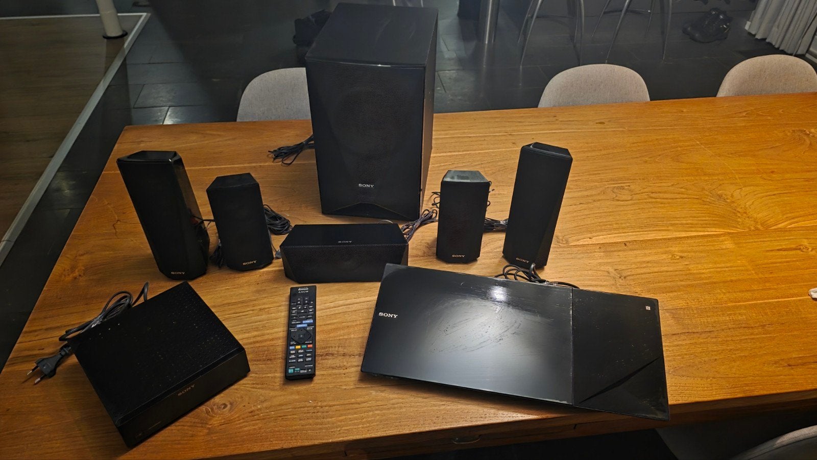Sony BDV-N5200W Blu-ray Home Cinema Systeem, Gebruikt, Blu-ray-speler, 70 watt of meer, Ophalen of Verzenden