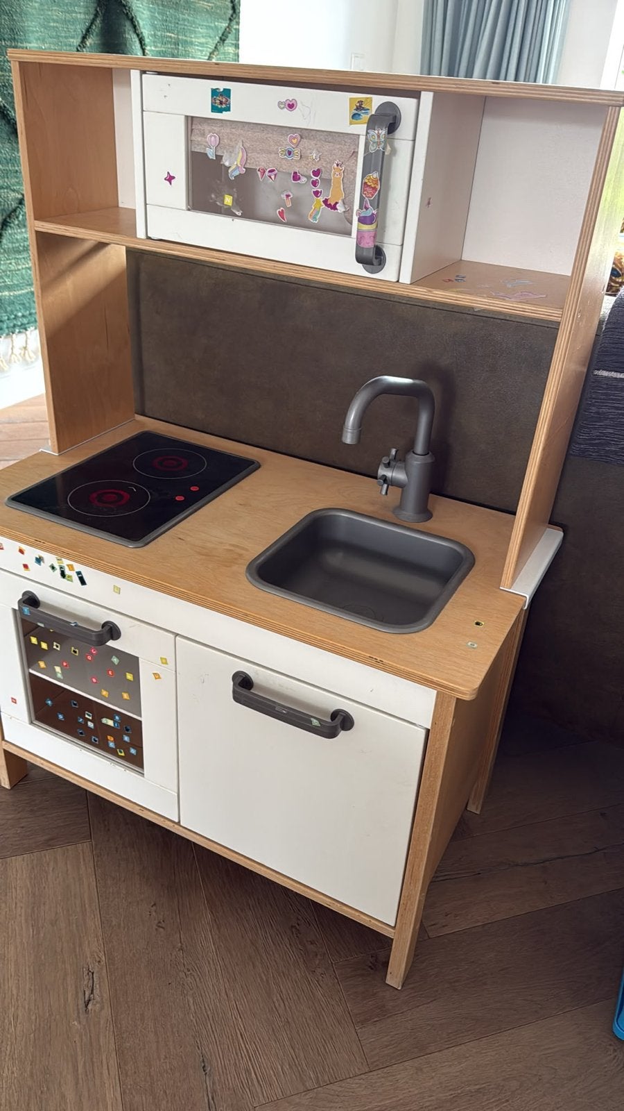 IKEA Duktig Speelkeuken - Stickers makkelijk te verwijderen, Ophalen, Gebruikt, Hout, Speelkeuken