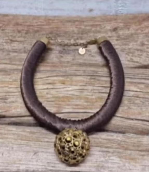 Dyrberg Kern - Prachtige choker - ketting - Dyrberg/Kern, Overige materialen, Ophalen of Verzenden, Zo goed als nieuw, X