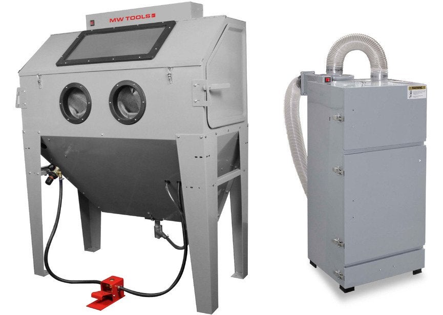 Straalcabine 420 L pro met externe cyclonische afzuiging, Auto diversen, Ophalen, Nieuw