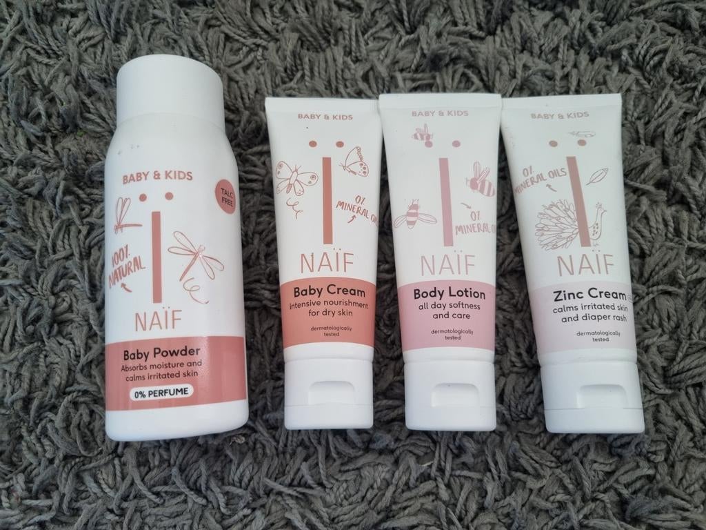 Naïf baby verzorging, creme zinc cream, powder, lotion, Ophalen of Verzenden, Nieuw, Overige typen