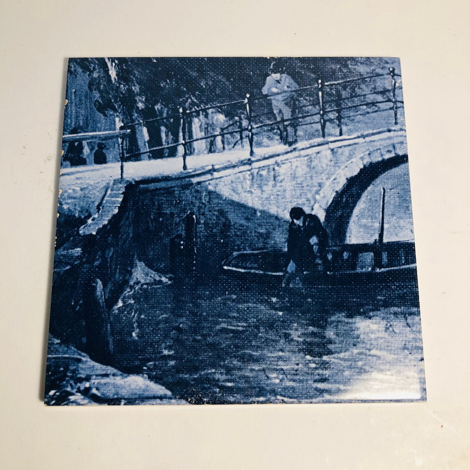 Prachtige Mosa Holland tegel met orint van Dirk Hartink, Ophalen of Verzenden