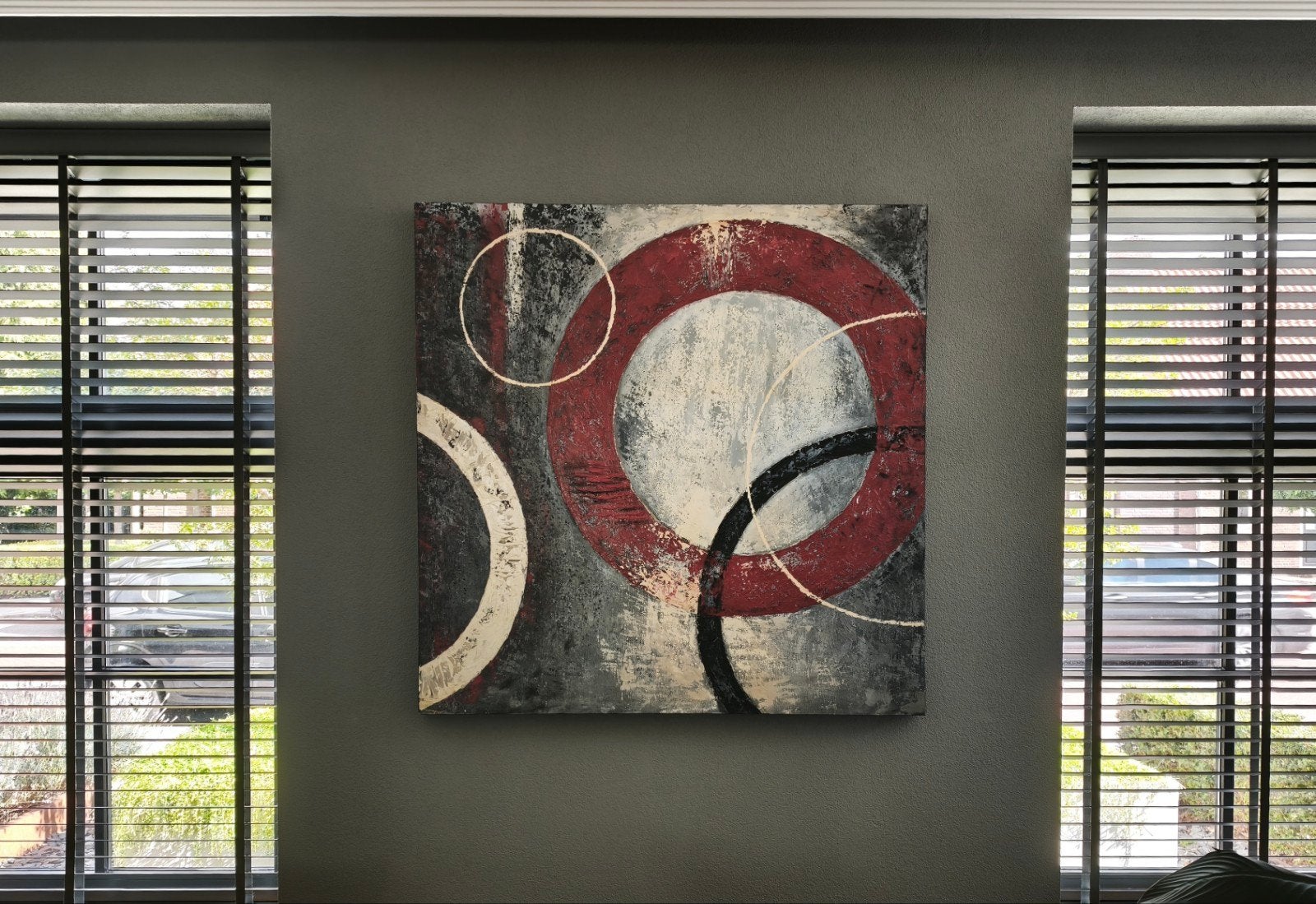 Cobra Art Schilderij - 120x120 cm, Ophalen, Abstract, Acrylverf, Gelimiteerde oplage