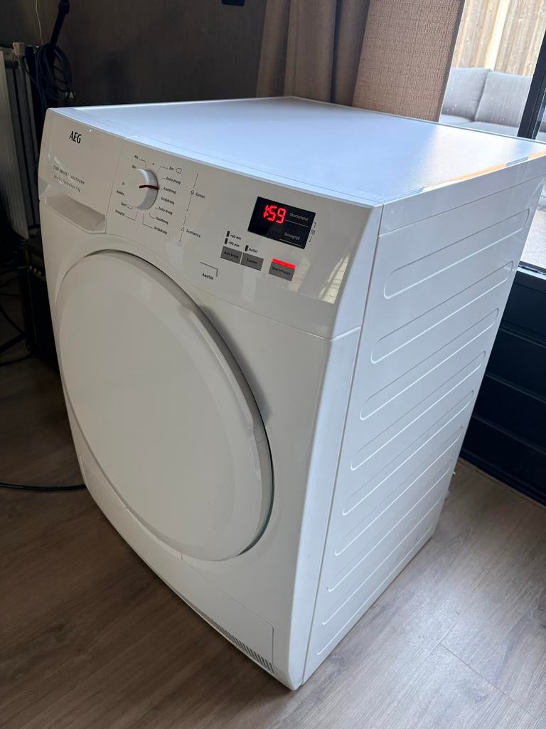 AEG 7000 Series Lavatherm SensiDry 7kg Condensdroger, Witgoed en Apparatuur, Wasdrogers, Ophalen, 6 tot 8 kg, Zo goed als nieuw