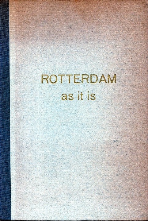 rotterdam as it is (engels boek), Verzenden, Europa, Cocheret ch., Reisgids of -boek