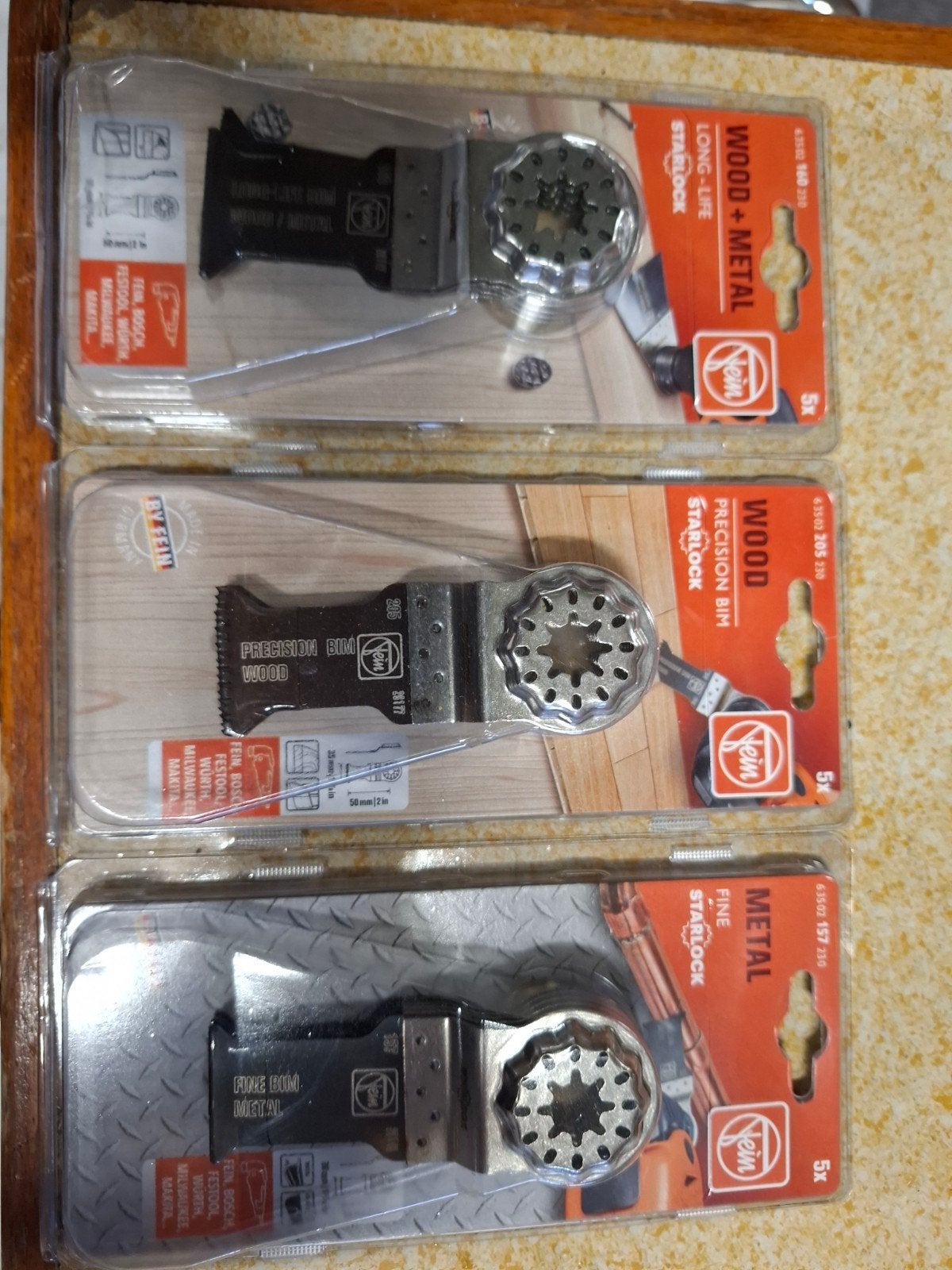 FEIN starlock zaagjes multitool, Ophalen of Verzenden, Nieuw