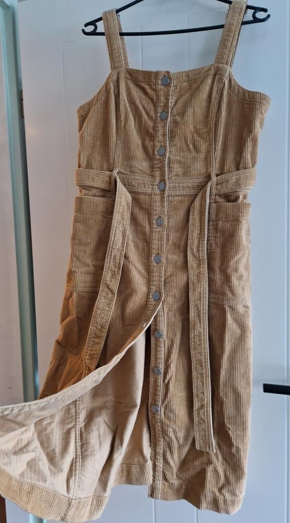 Leuke Levi's Corduroy Jurk - Maat M, Maat 38/40 (M), Beige, Ophalen of Verzenden, Zo goed als nieuw