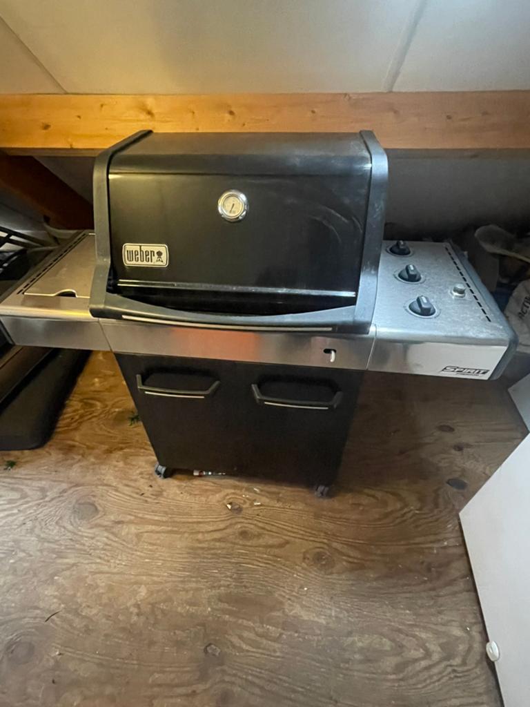 Nette weber Spirit premium gas bbq / buitenkeuken, Ophalen, Gebruikt