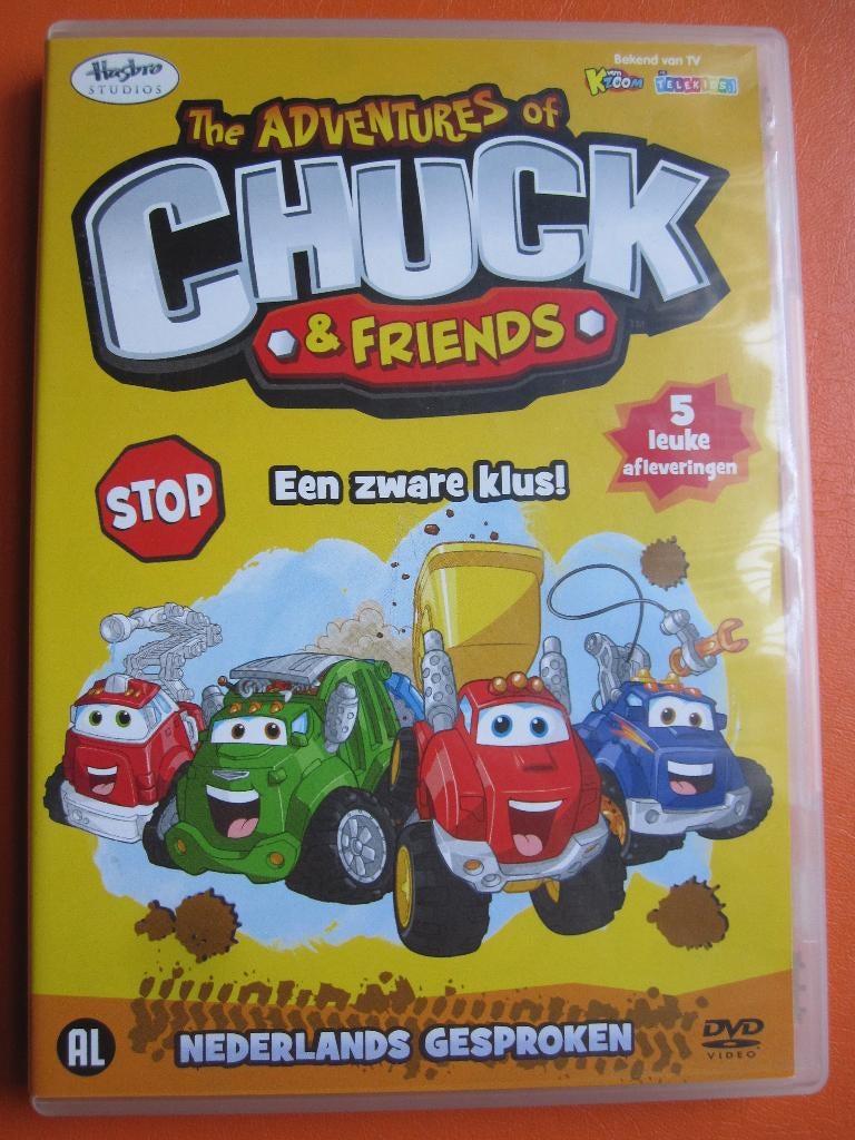Chuck & friends Een zware klus, Tekenfilm, Ophalen of Verzenden, Zo goed als nieuw, Alle leeftijden