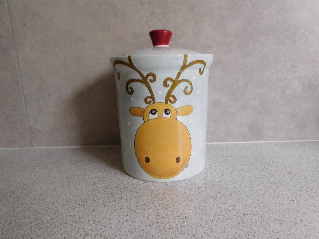 Voorraadpot 15x13,5 cm. Rudolph JET by ter Steege, Overige typen, Ophalen of Verzenden, Zo goed als nieuw, Overige stijlen