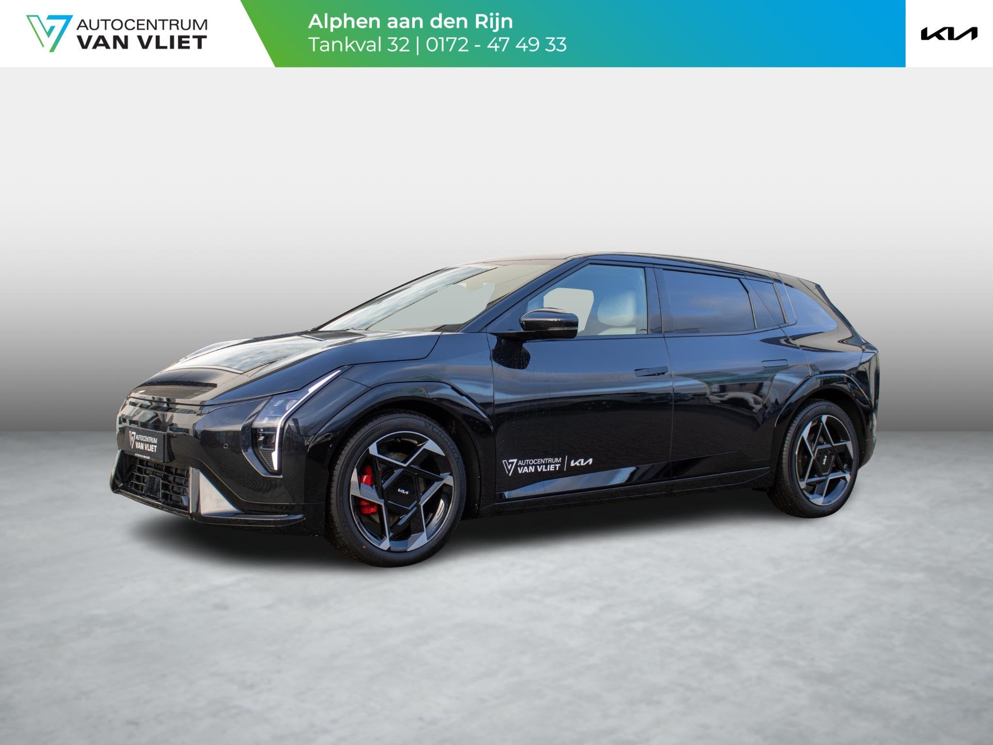Kia EV4 GT-Line Business Edition 81.4 kWh Stoel+stuurverwarm, Auto's, Kia, 594 km, 33 min, Zwart, Origineel Nederlands