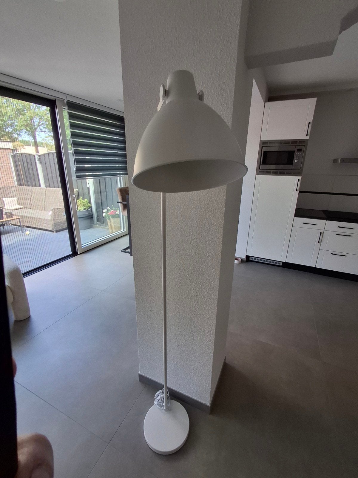 staande lamp, Huis en Inrichting, Ophalen, Zo goed als nieuw, Metaal, 150 tot 200 cm