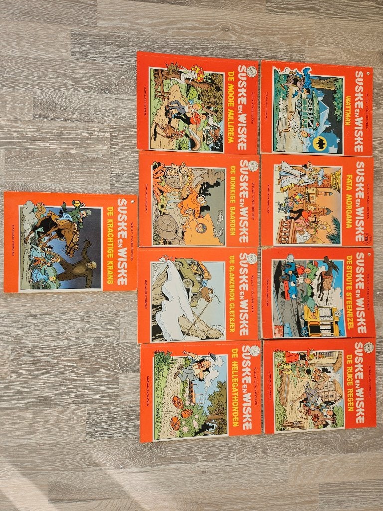 stripboeken, Boeken, Stripboeken, Meerdere stripboeken, Ophalen, Gelezen, Willy Vandersteen