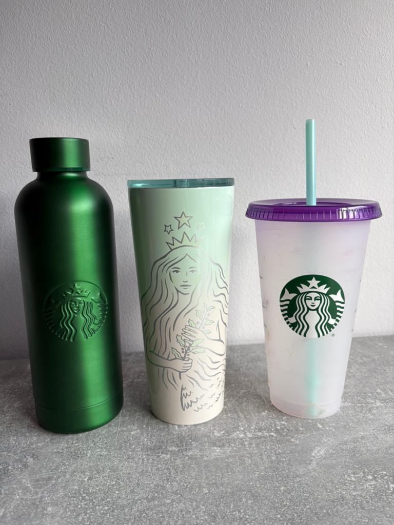 3 zo goed als nieuwe Starbucks bekers, Ophalen of Verzenden, Zo goed als nieuw, Beker of Kan