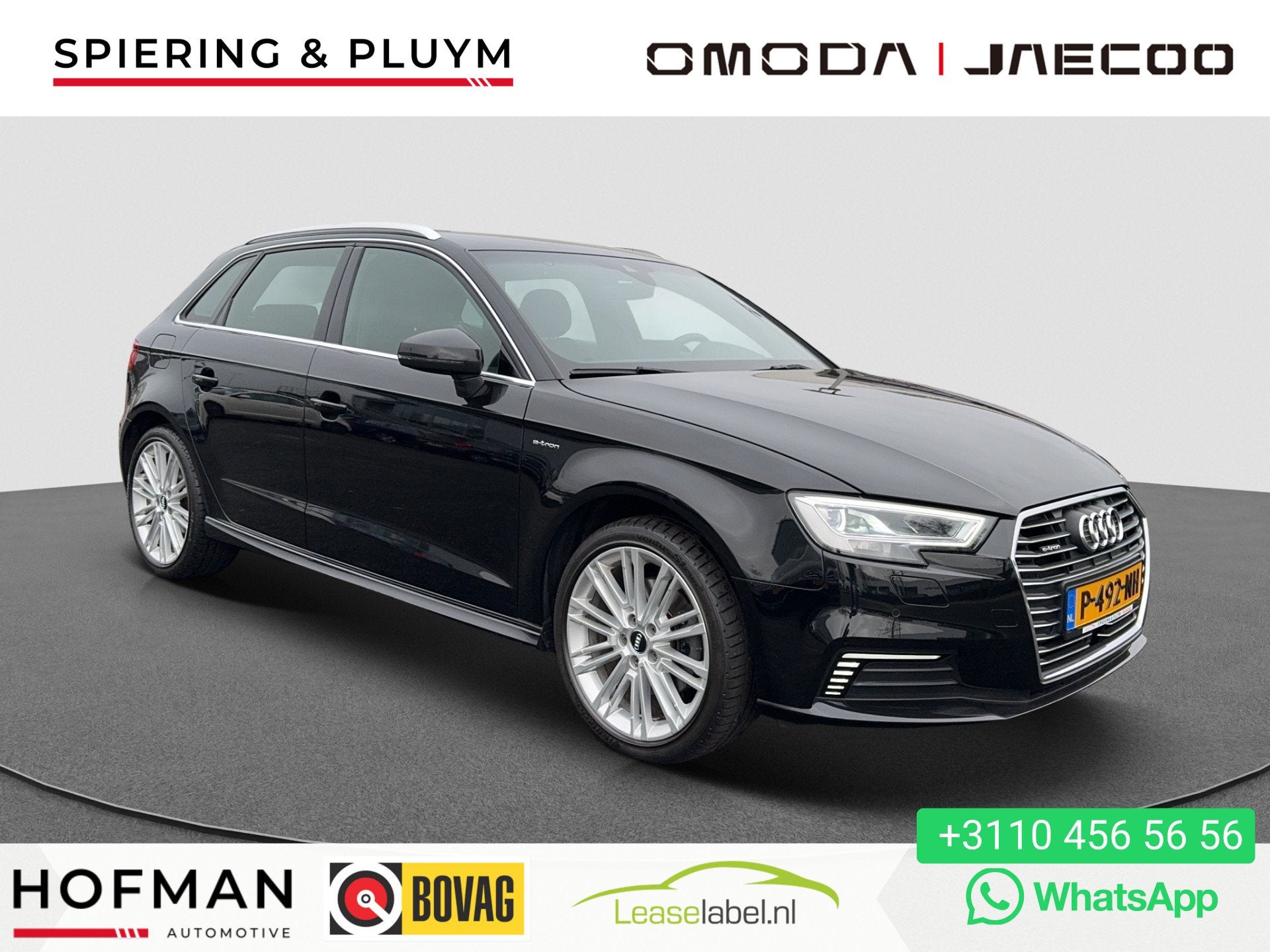 Audi A3 40 e-tron Sport | Alcantara | Ad. cruise | Virtual |, Dealer onderhouden, 4 cilinders, Zwart, Geïmporteerd