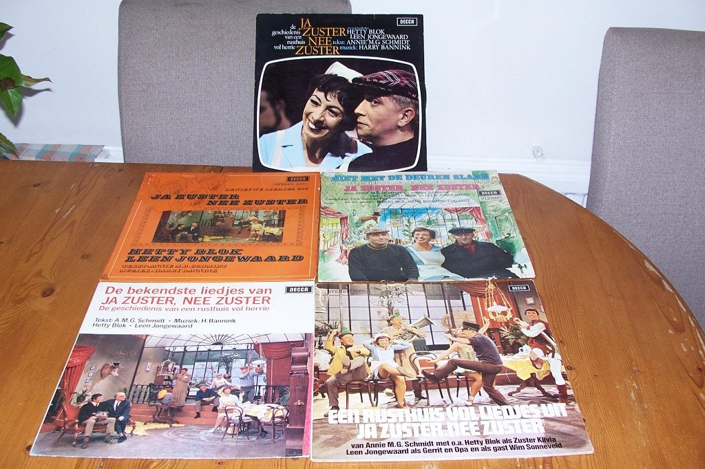 JA ZUSTER NEE ZUSTER 5 LP'S, LP, Gebruikt, Ophalen of Verzenden, 12 inch