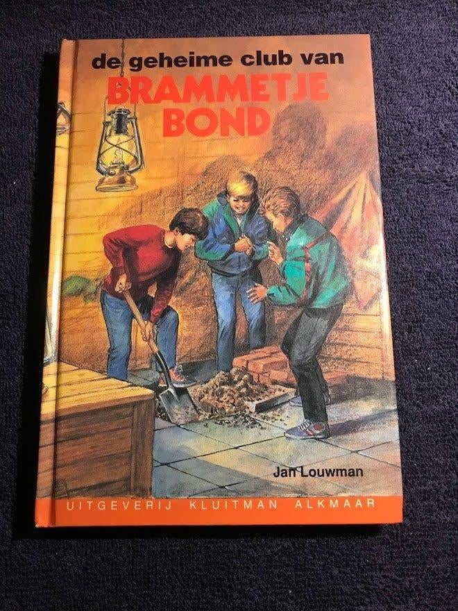 Kinderboek: De geheime club van Brammetje Bond – J. Louwman, Boeken, Fictie algemeen, Ophalen of Verzenden, Zo goed als nieuw