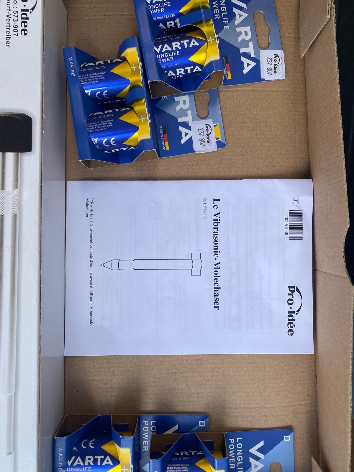 Pro-Idee Vibrarandom Molechaser (2 stuks) met batterijen, Ophalen of Verzenden, Nieuw, Ongediertebestrijding
