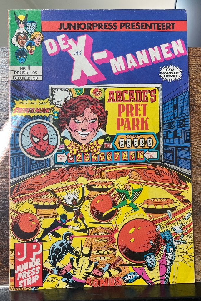 X-Mannen #1 (JuniorPress), Boeken, Strips | Comics, Amerika, Ophalen of Verzenden, Gelezen, Eén comic