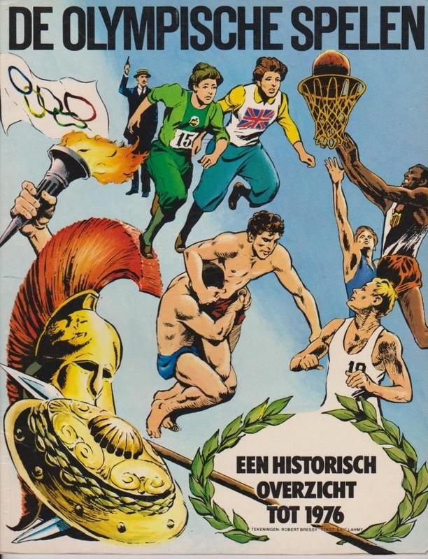 Eric Lahmy # De olympische spelen tot 1976., Boeken, Eén stripboek, Ophalen of Verzenden, Gelezen, Eric Lahmy