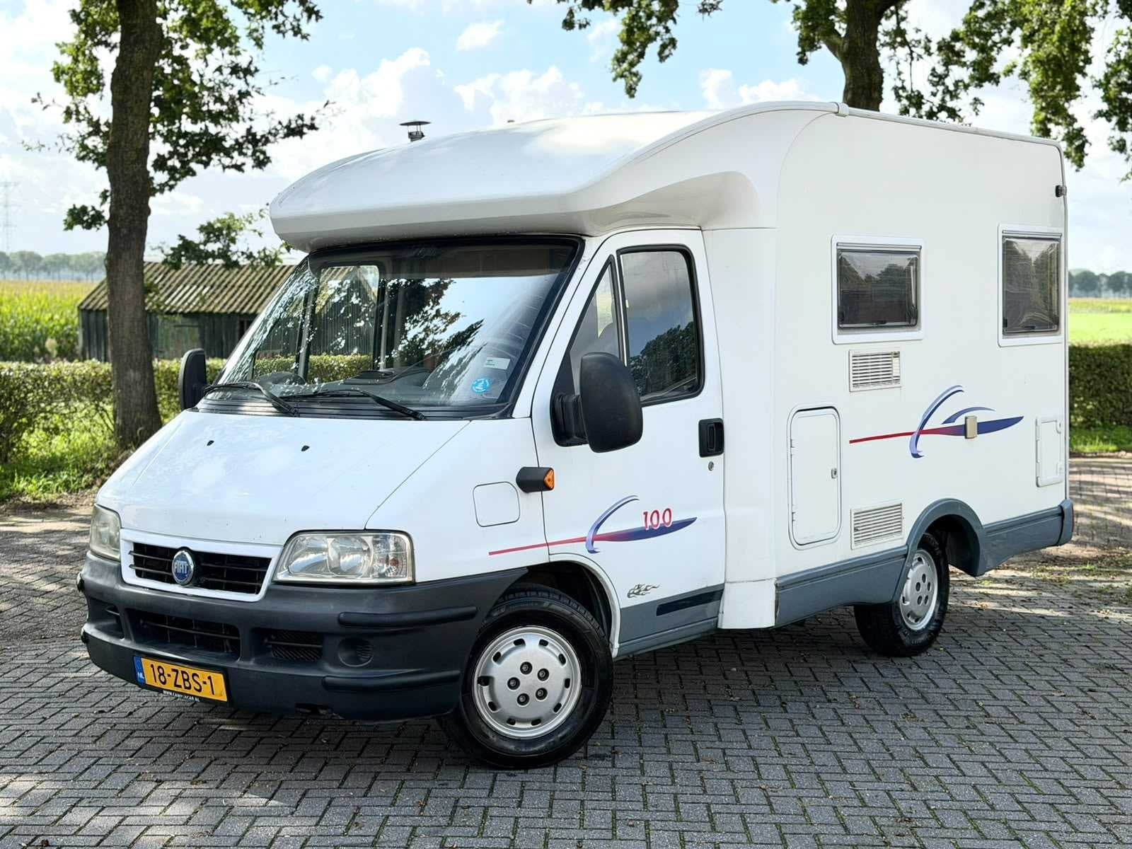 Fiat Ducato 244 camper Challenger 100 - 2.3JTD Kampeerwagen, Bedrijf, Fiat, Handgeschakeld, Diesel