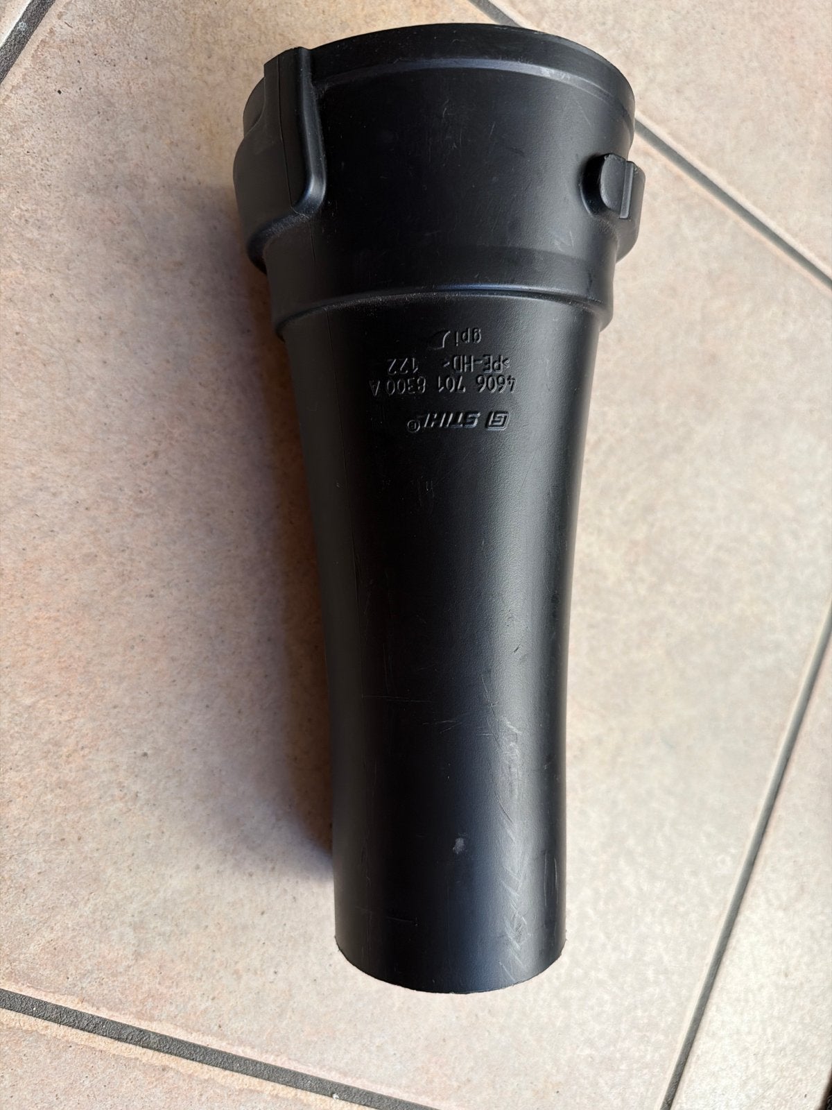 Stihl Blaasmond Rond voor oa BGA 85 Bladblazer, Ophalen of Verzenden, Gebruikt, Accu, Handgedragen