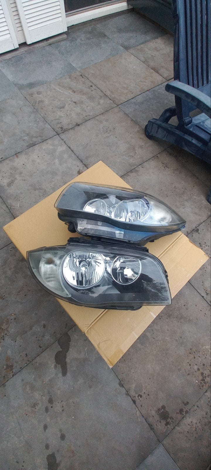 OEM BMW 1 serie E87 koplampen, Ophalen of Verzenden