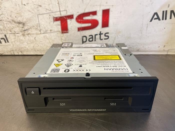 Regelunit Multi Media van een Volkswagen Golf, Gebruikt, -, Volkswagen, -
