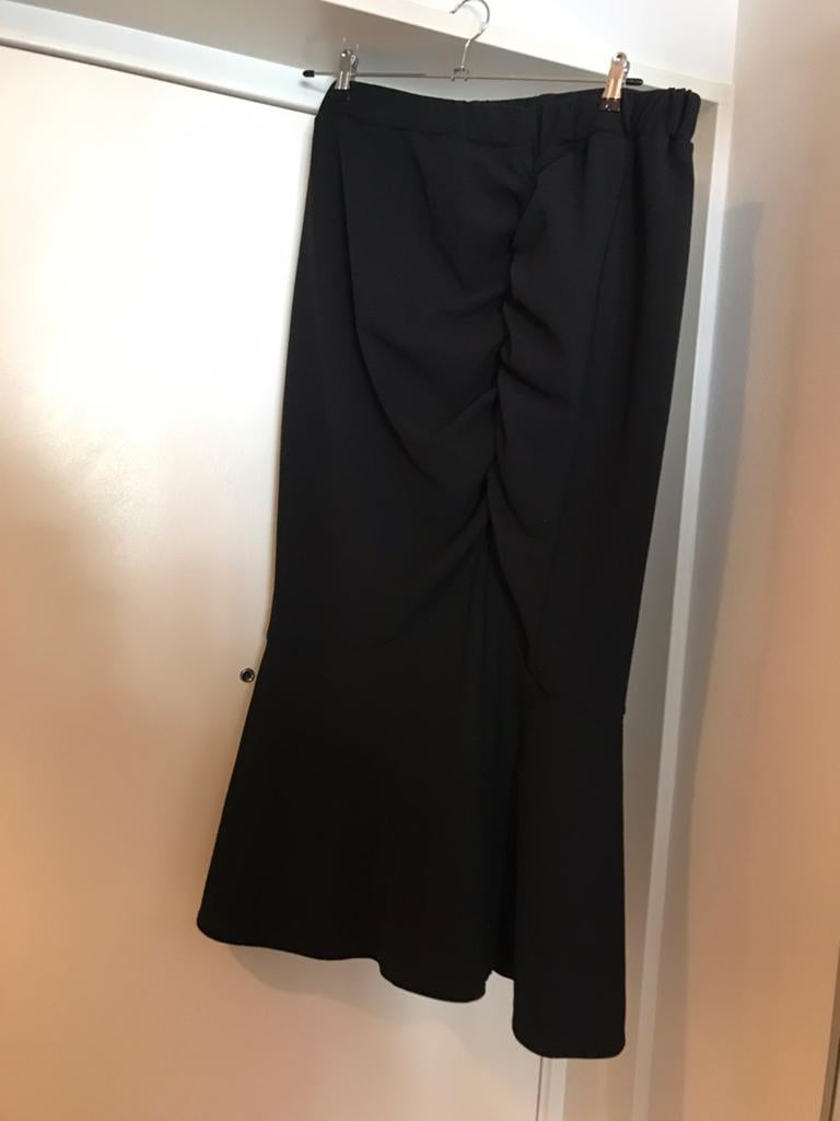 Mermaid rok zwart stretch taille nieuw taille 96cm, Verzenden, Nieuw, Zwart, Rok