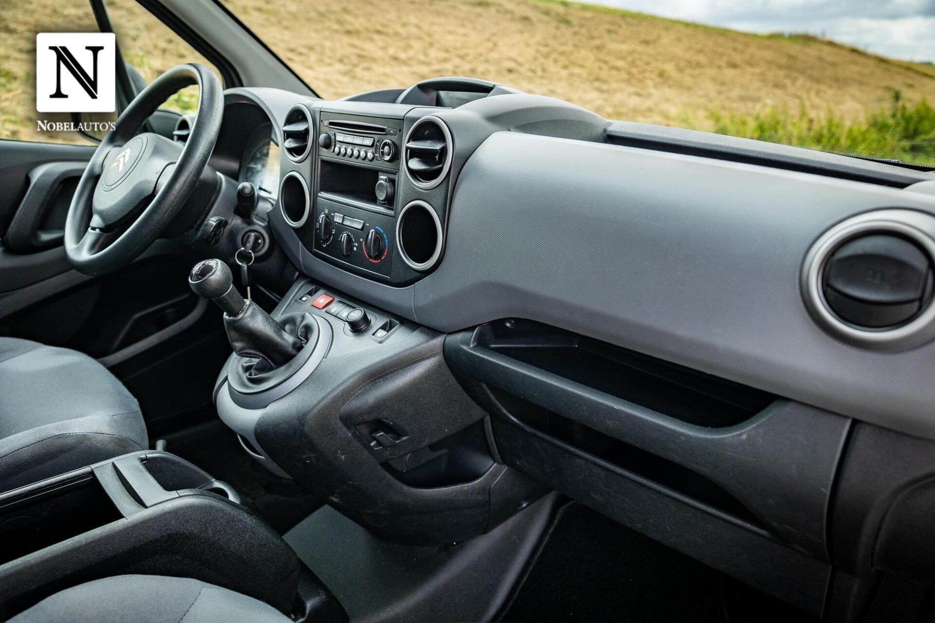 Citroen Berlingo bestel 1.6 BlueHDI 100 Club S&S |Nap |Airco, Voorwielaandrijving, 4 cilinders, Origineel Nederlands, 1560 cc