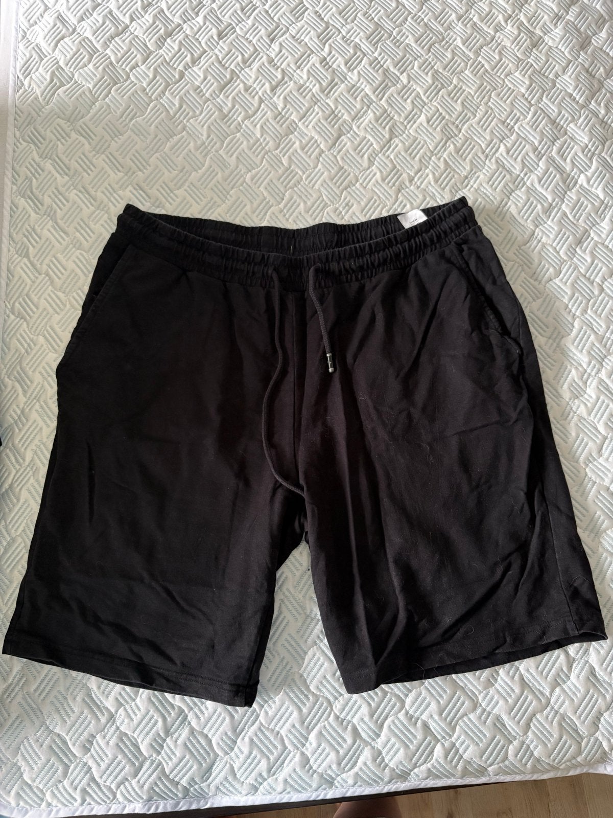 Bonprix Zwarte Heren Sweatshorts - Maat L (52/54), Ophalen of Verzenden, Zo goed als nieuw, Maat 52/54 (L), Zwart