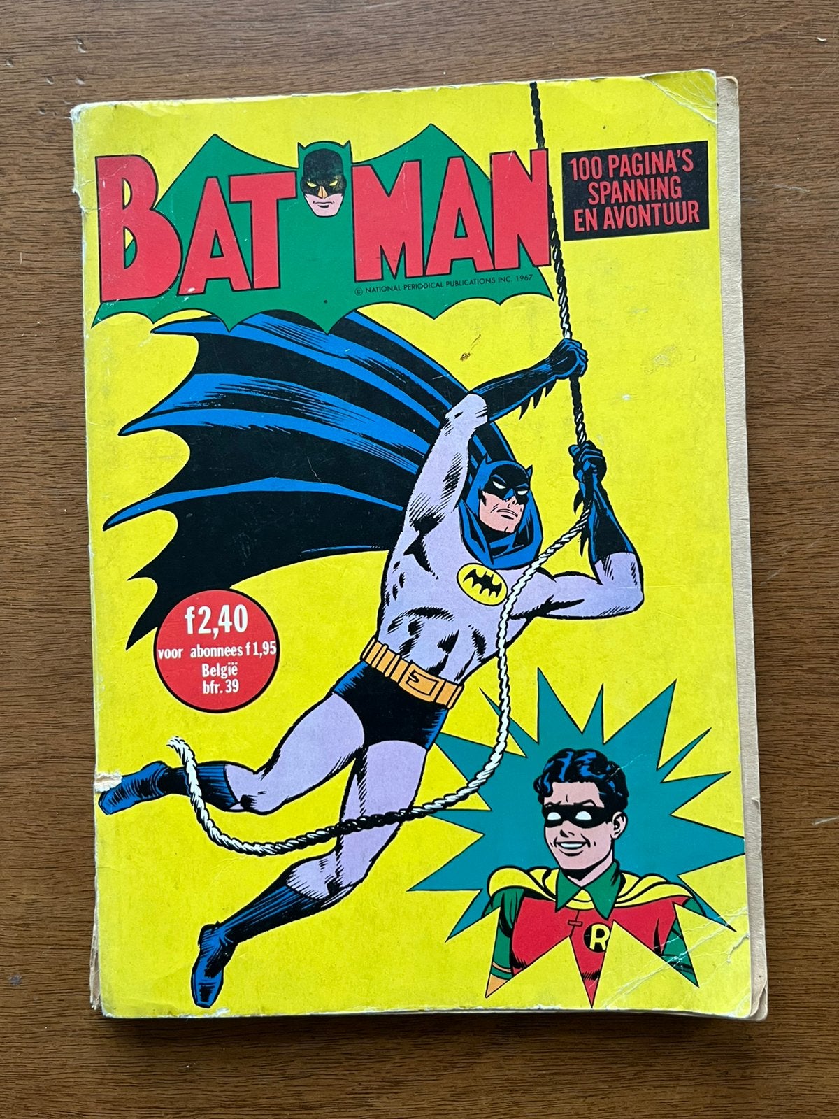 Batman en Robin de Wonderjongen, Boeken, Strips | Comics, Eén comic, Ophalen of Verzenden, Gelezen, Europa