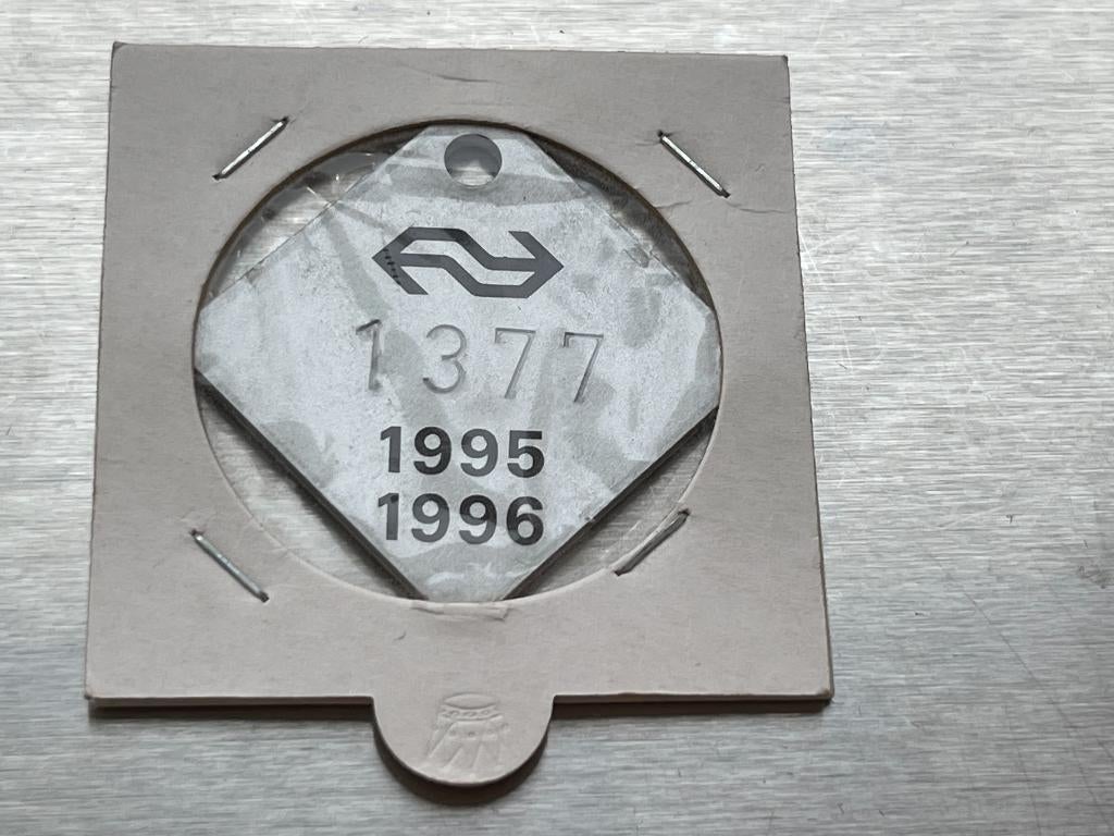 NS personeels vervoer/stallingpenning 1995-1996, Ophalen of Verzenden, Overige materialen, Nederland