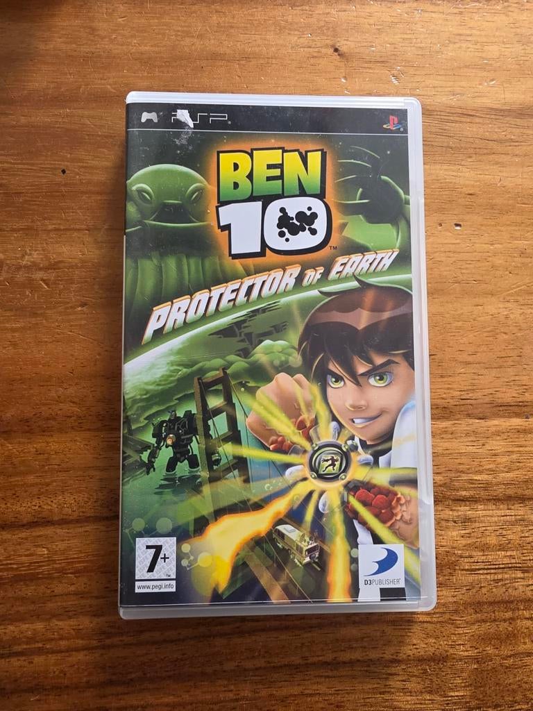 Ben 10 Protector of Earth PSP Game - Zo goed als nieuw, 1 speler, Zo goed als nieuw, Vanaf 7 jaar, Ophalen